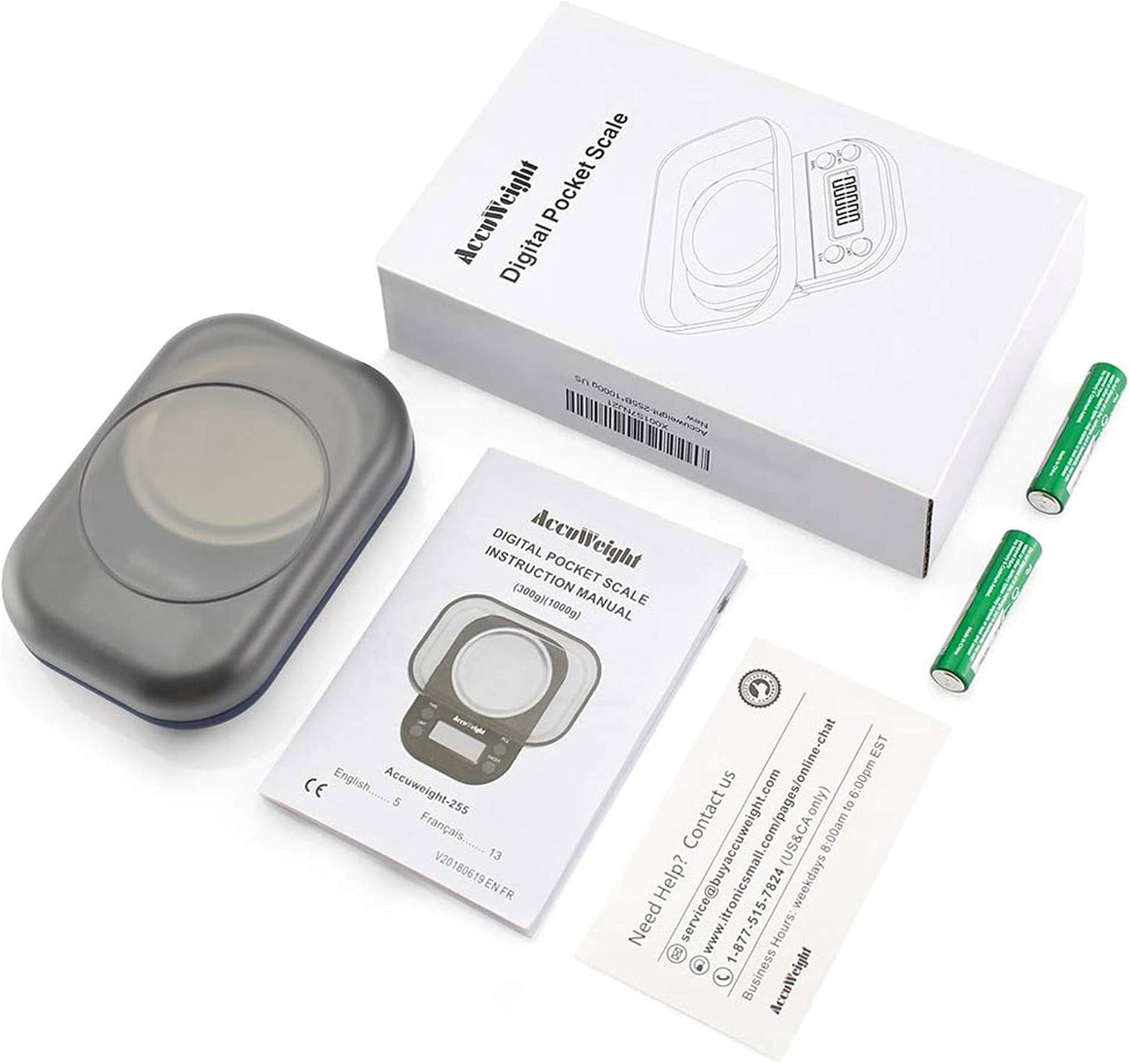 AccuWeight Digital Gram Scale with 300g/0.01g