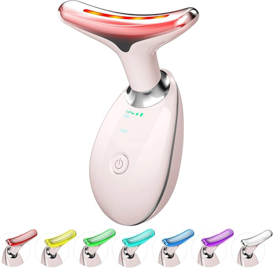 Red Light Therapy for Face, 7 Color LED Facial Light