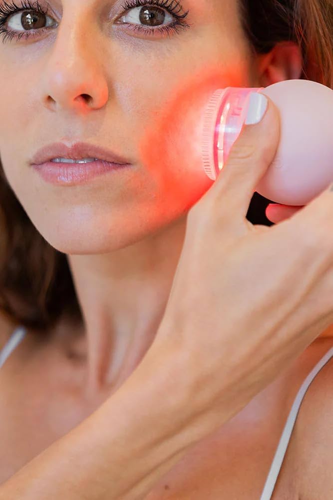LEDA Red Light Therapy LED Silicone Face Scrubber
