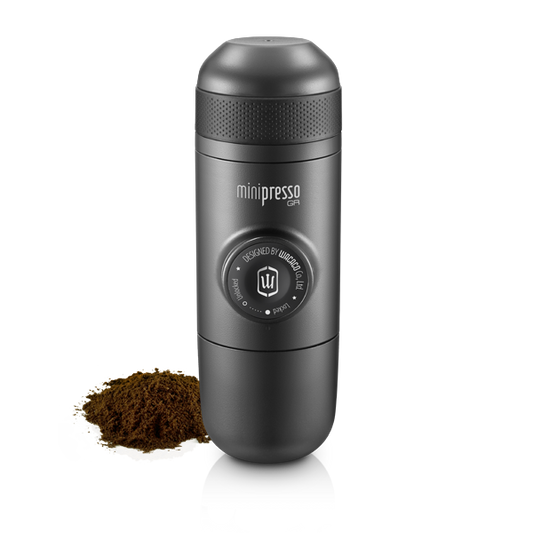 Portable espresso machine

MINIPRESSO GR