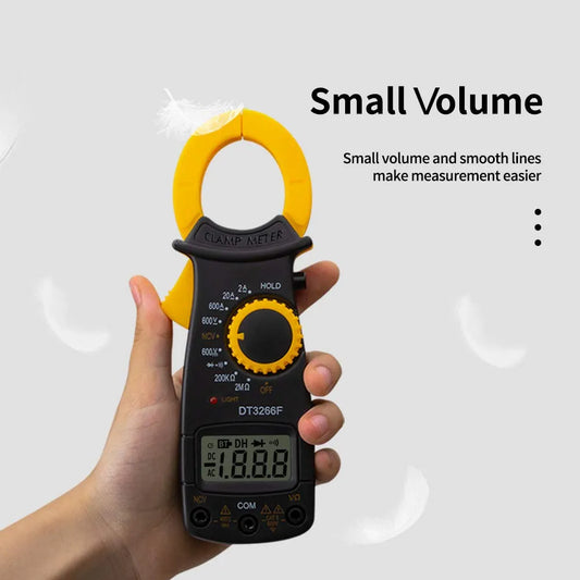 Digital Clamp Meter Multimeter Handheld AC DC Voltage Current Voltmeter Diode Resistance Non-contact Fire Wire Identification