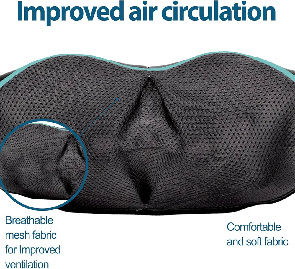 InvoSpa Shiatsu Neck and Back Massager with Heat - Deep Kneading Pillow for Massage - Electric Full Body Massager