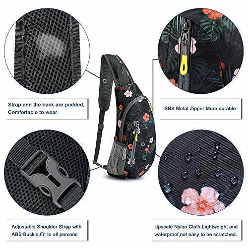 G4Free Sling Bags Men Shoulder Backpack Small Cross Body Chest Sling Backpack