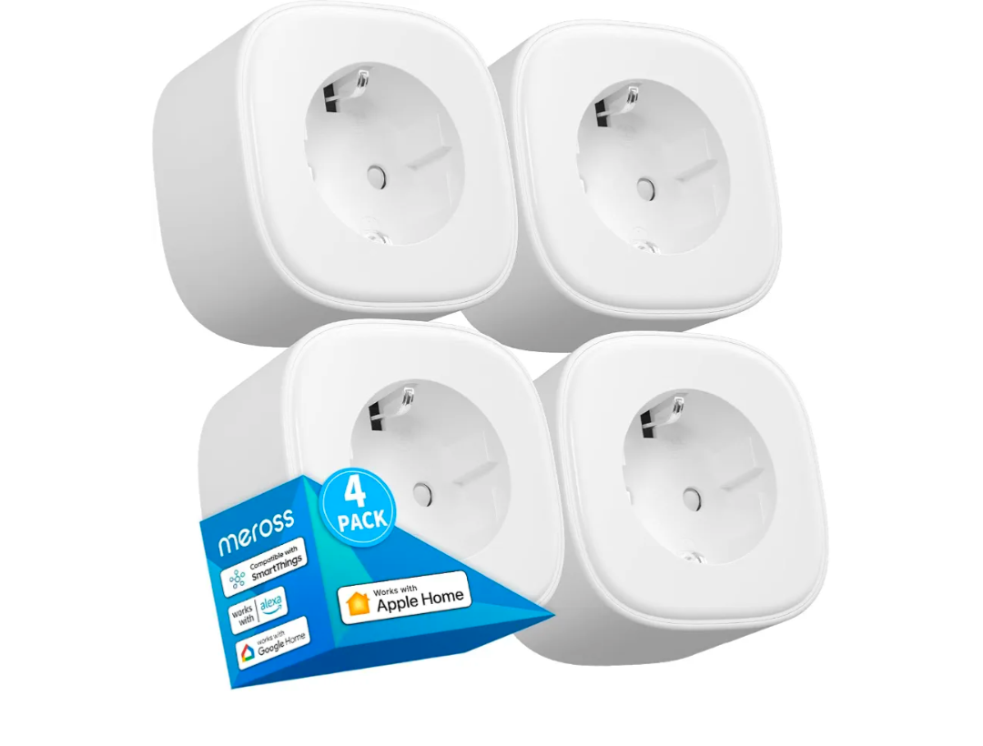 Meross WiFi Smart Socket Works with Alexa, Apple HomeKit and Google Home