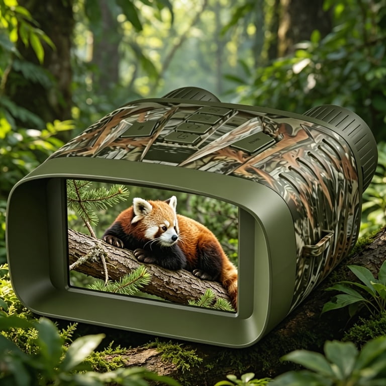 Night Vision 4k Goggles 2624Ft/800M Range