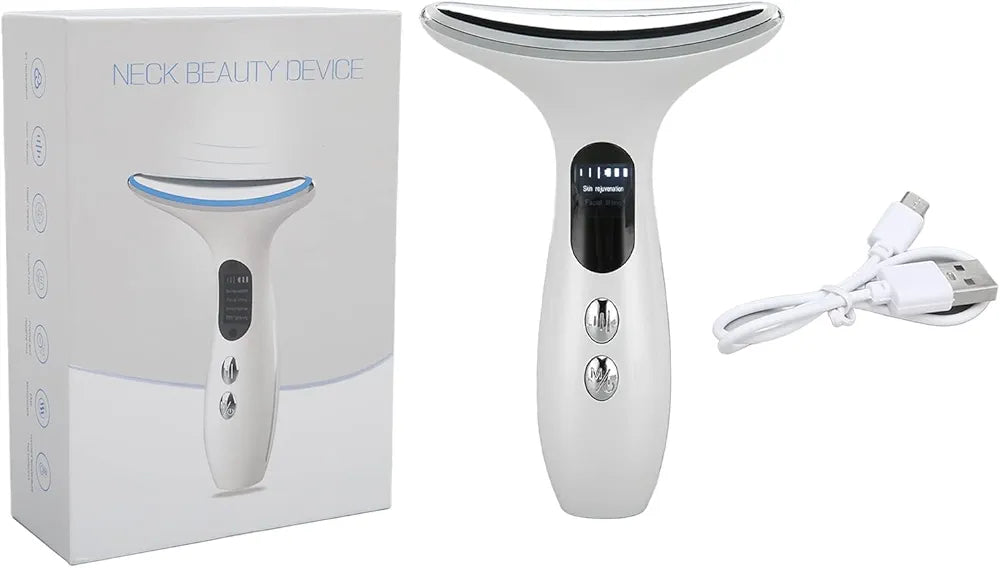 Microfrequency Wrinkle Massager with 3 Modes Skin Tightening Lifting Creating Jawline Smoothing Neck Skin