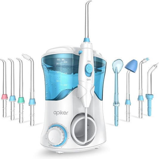 Apiker Water Flosser Electric Oral Irrigator for Dental Plaque Removal