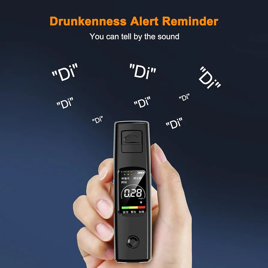 Alcohol Tester Portable Breathalyzer