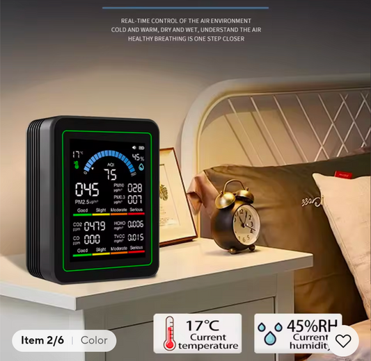 Air Quality Condition Tester 10-in-1