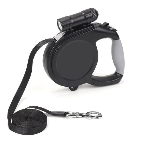 Supernight Retractable Dog Lead 8 m Long with LED Light