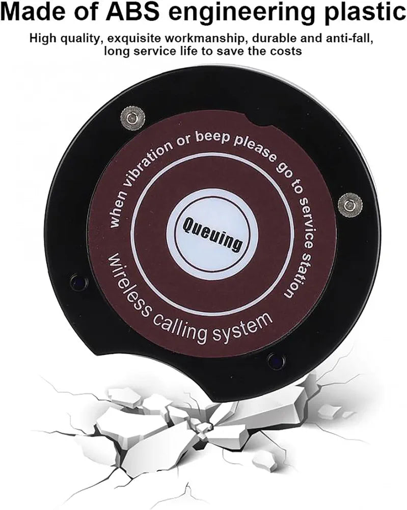 Restaurant Pager Wireless Calling 999 Channel Calling Keypad