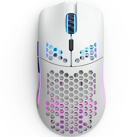 Glorious Model O Wireless RGB Gaming Mouse – Matte White