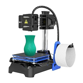 K7 Mini 3D Printer Easy to Use One-Click Print Mainboard with Magnetic Build Platform Desktop Compatible with Kids Beginner