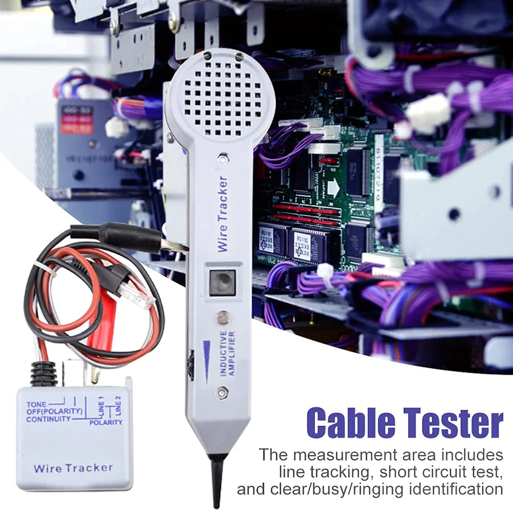 Tone Generator Kit, Professional Tone Tracing Kit,200EP Inductive Amplifier Tracers Cable r, Tone Tracing Kit Network rs Detector Tone Generator Kit