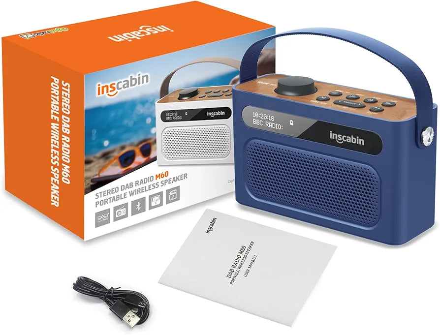 DAB/DAB + FM Digital Radio/BT Wireless Speaker Stereo Sound Alarm Cloc