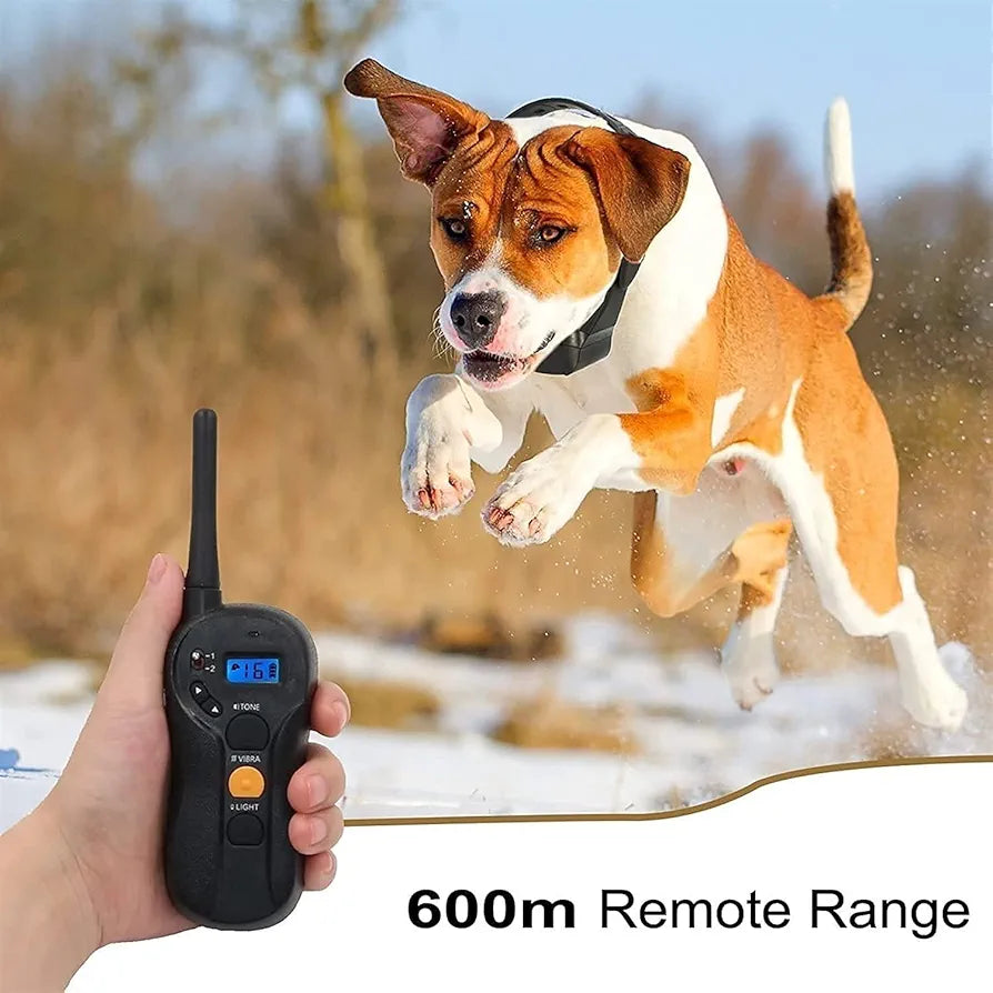 Collar for Dogs-Dog Training Shock Collar for Dogs with Vibration, Electric Shock, Beep,Rechargeable and Waterproof Remote Trainer E-Collar