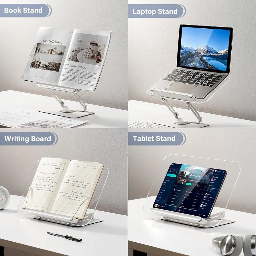 BYMECOST Acrylic Book laptop ipad moblie Stand