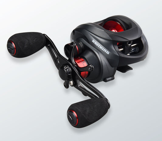 KastKing Spartacus Baitcasting Reel-KRLCSTSP-63LRE – Red LH