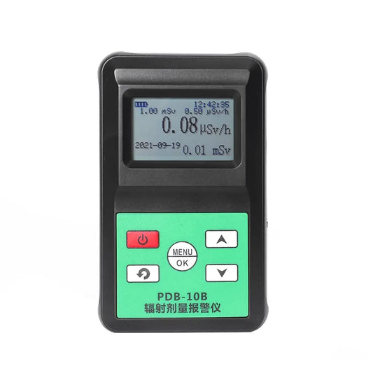 Portable Nuclear Radiation Detector Personals Geiger Counter X-Ray Beam Detection Tool Practical Radioactive Tester for Household Sound Light Vibration Alarm