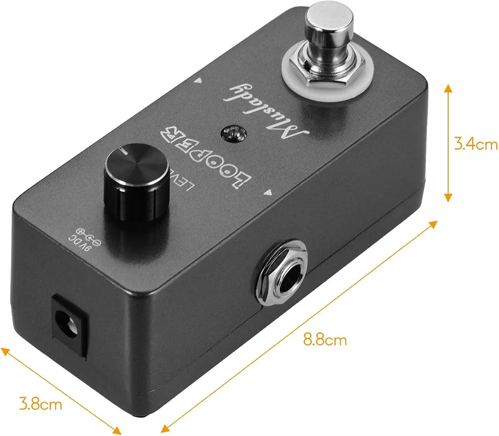Loop Pedal,Entweg Mini Looper Effect Pedal Guitar