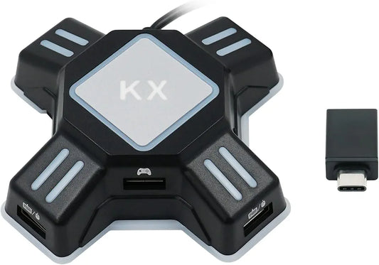 Mcbazel KX Keyboard & Mouse Converter Adapter for N-Switch/PS4/PS3