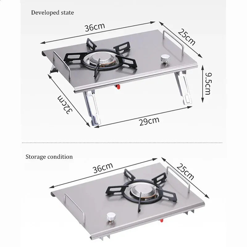 OTGS-528 The stove is built with a durable 304 stainless steel material that can withstand high temperaturesand anti rust