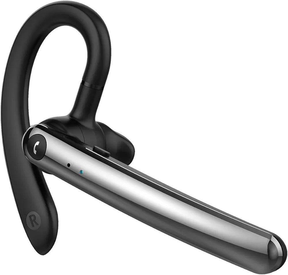 Wireless Earphones Earbuds Bluetooth Headset,F990-compatible Earphone Ear Hook ENC Noise Reduction Dual Microphone Smart Vocal Wireless for Business - Black