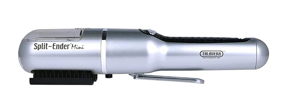 Split Ender Mini Portable Cordless Split End Hair Trimmer for Dry, Damaged and Brittle Split Ends - Silver