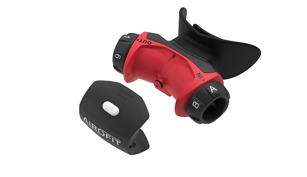 Airofit Pro ™ Smart Breathing Trainer for Lungs Created by The Most Recognized Breathing Experts On The Planet | Breathing Exercise Device - Perfect for Everyone Seeking Better Fitness and Strength