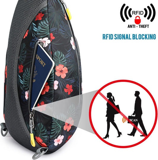 G4Free Sling Bags Men Shoulder Backpack Small Cross Body Chest Sling Backpack