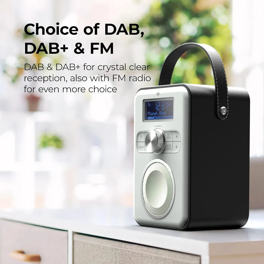 i-box Tune DAB/DAB Plus FM Radio Portable Bluetooth Speaker Stereo