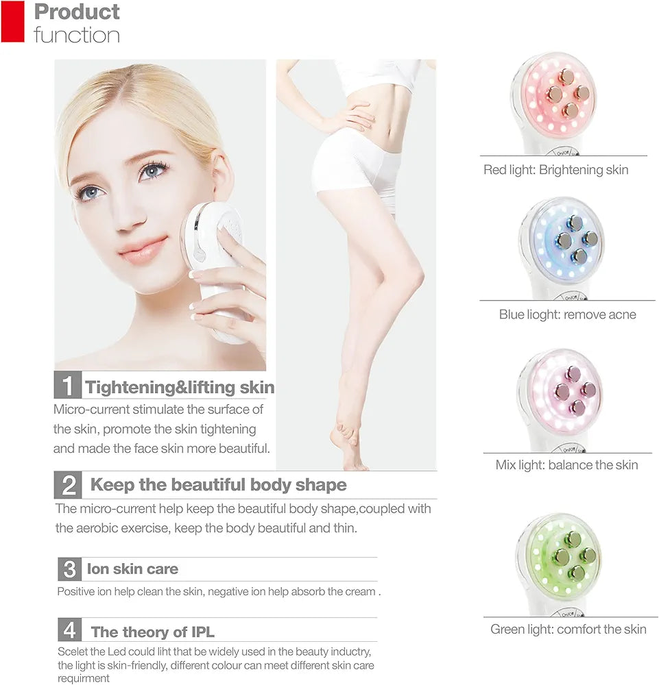 Lifetrons Photon Facial Treatment with Microcurrents & Light Therapy