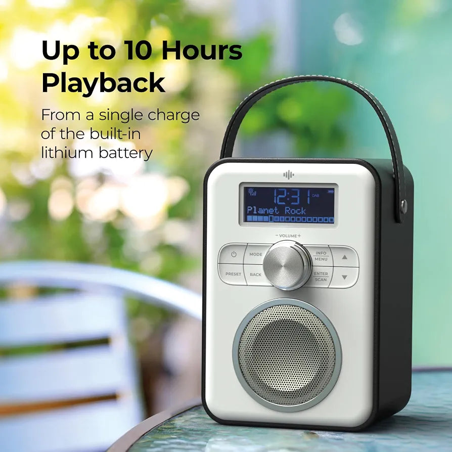 i-box Tune DAB/DAB Plus FM Radio Portable Bluetooth Speaker Stereo