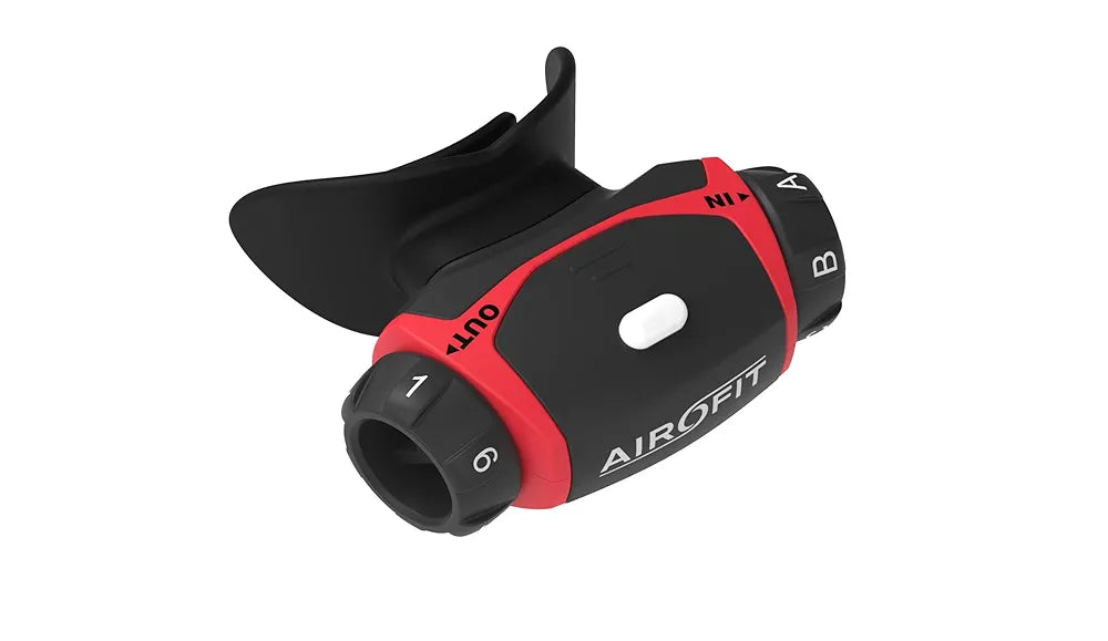 Airofit Pro ™ Smart Breathing Trainer for Lungs Created by The Most Recognized Breathing Experts On The Planet | Breathing Exercise Device - Perfect for Everyone Seeking Better Fitness and Strength