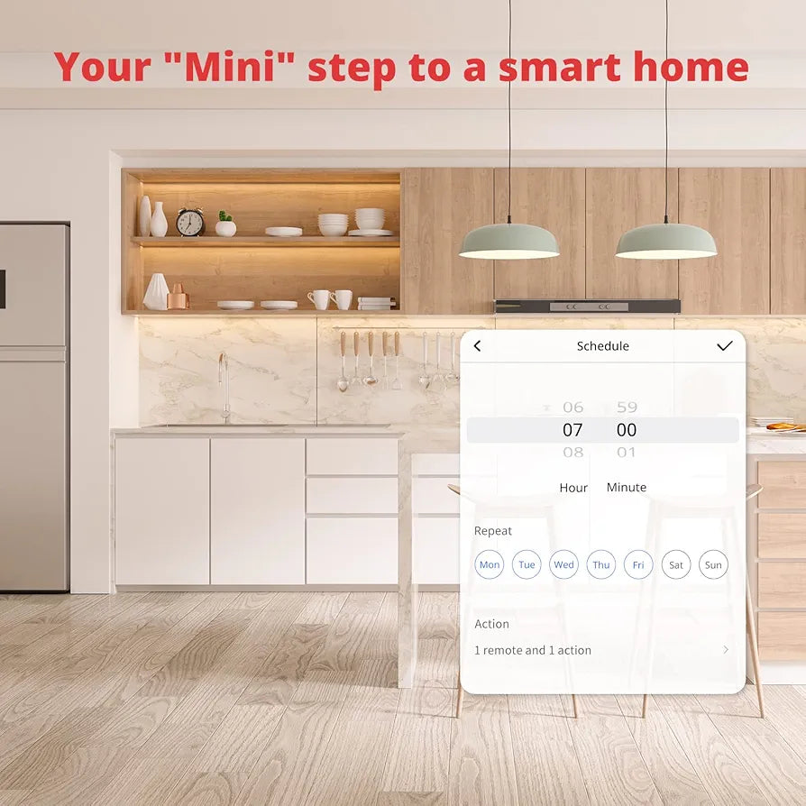 SwitchBot Hub Mini Smart Remote - IR Blaster, Link SwitchBot to Wi-Fi (Support 2.4GHz), Control TV, Air Conditioner, Compatible with Alexa, Google Home, IFTTT (White)