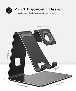 Eono Elegant & Sleek design, Lifetime warranty, Protect the devices from scratches and sliding, Space-saving, Sturdy & Smooth aluminum alloy