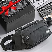 Mission Darkness FreeRoam Faraday Belt Bag // Fanny Pack Travel Sling with RF/EMF Shielding Liner. Signal Blocking Anti-tracking Data Privacy Mobile Device Security. Fits Cell Phones + Accessories