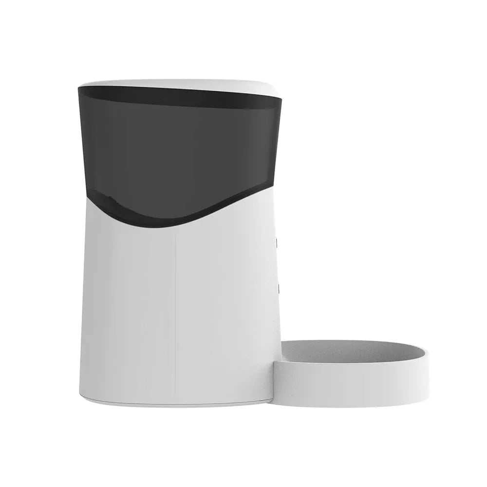 Automatic Pets Feeder Food Dispenser Voice Recorder Button Control