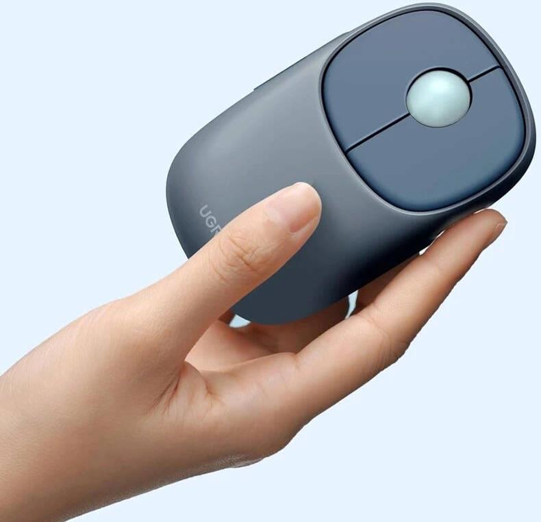 Ugreen MU102 Fun+ Wireless Mouse, Bluetooth/2.4GHz, Adjustable DPI Up To 4000, Rechargeable Battery,