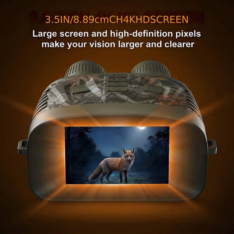 Night Vision 4k Goggles 2624Ft/800M Range