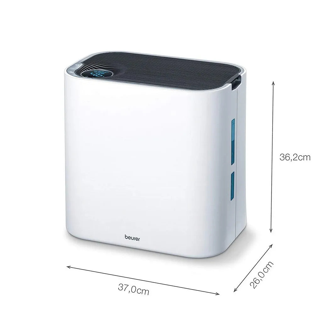 Beurer LR 330 Comfort Air Purifier, air purification and humidification in one device, ideal room climate for allergy sufferers