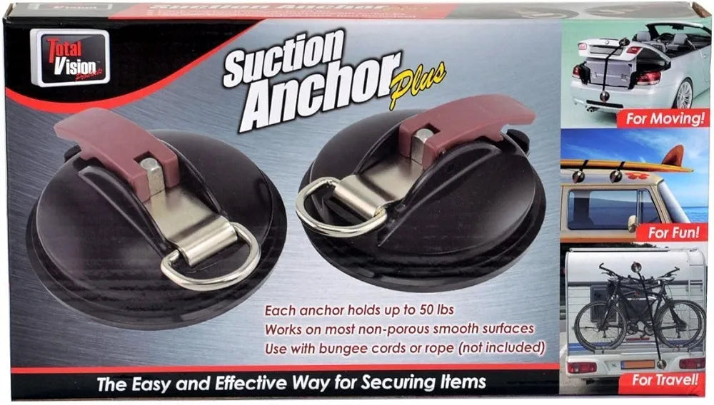 Suction Anchor Plus - Very Useful in Securing Items While Travelling; Especially Camping