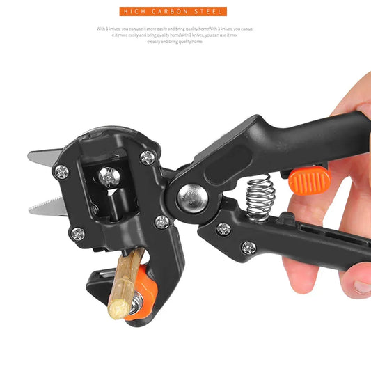 Grafting Machine Grafting Device for Fruit Trees and Grape Vines, Garden Graft Pruner Shear Grafting Cutting Tool