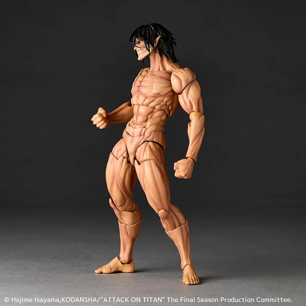 Revoltech Amazing Yamaguchi Attack on Titan Eren Yeager Action Figure