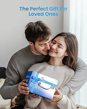 RENPHO Eye Massager with Heat, Birthday Gifts Eye Mask for Mom Dad Women Men Her Him, Heated Eye Mask, Eye Massager for Migraines with Bluetooth Music, Reduce Strain