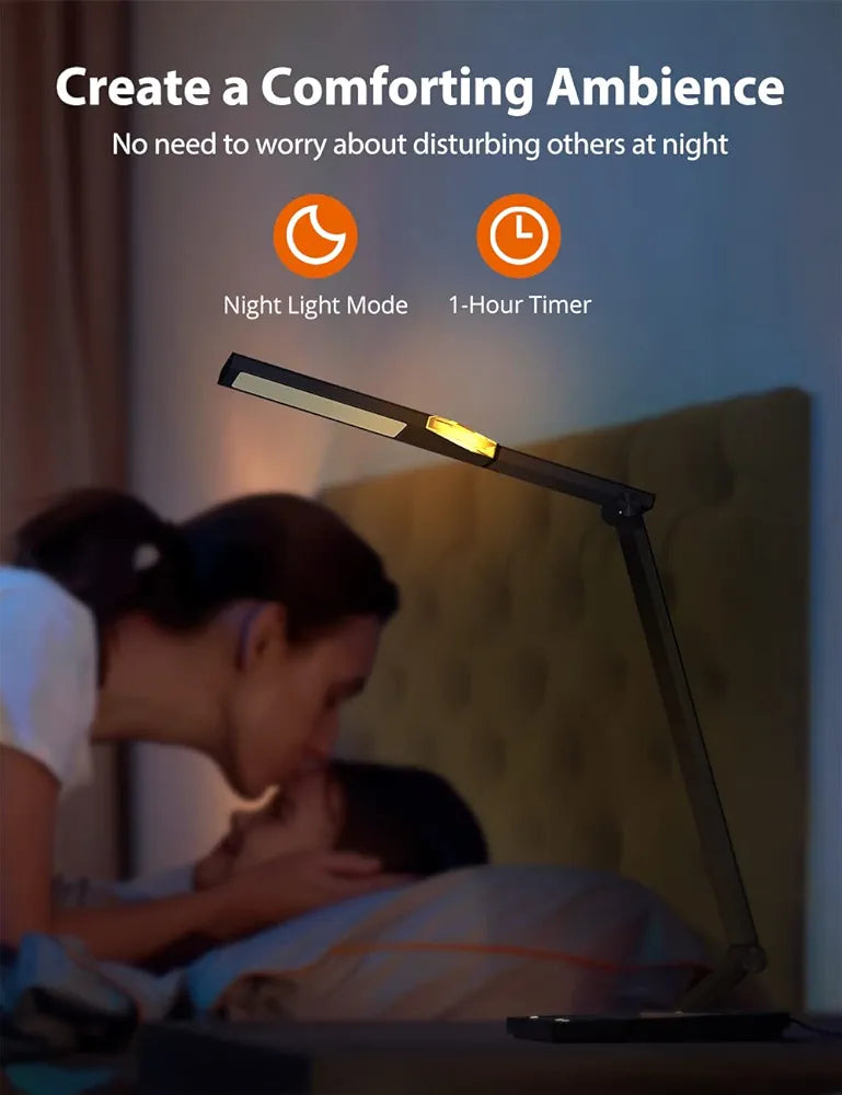 SYMPA dimmable touch eye-protection led desk lamp SP-DL005