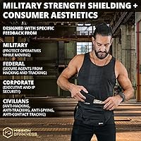 Mission Darkness FreeRoam Faraday Belt Bag // Fanny Pack Travel Sling with RF/EMF Shielding Liner. Signal Blocking Anti-tracking Data Privacy Mobile Device Security. Fits Cell Phones + Accessories