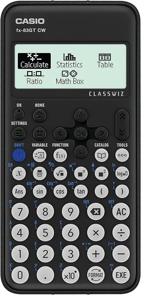 New Casio FX-83GTCW Black Scientific Calculator