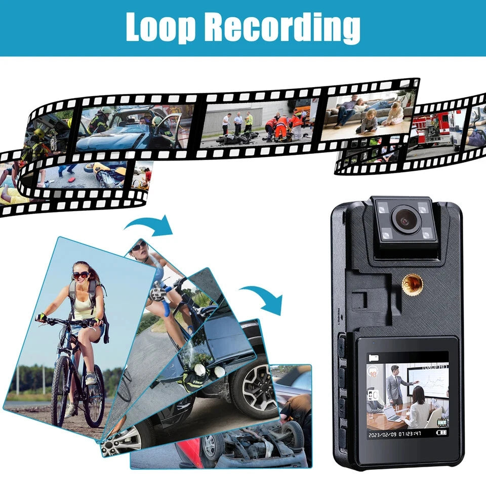 Vandlion A39 1080P HD Pocket Action Camera Body Mini Compact Digital Camera