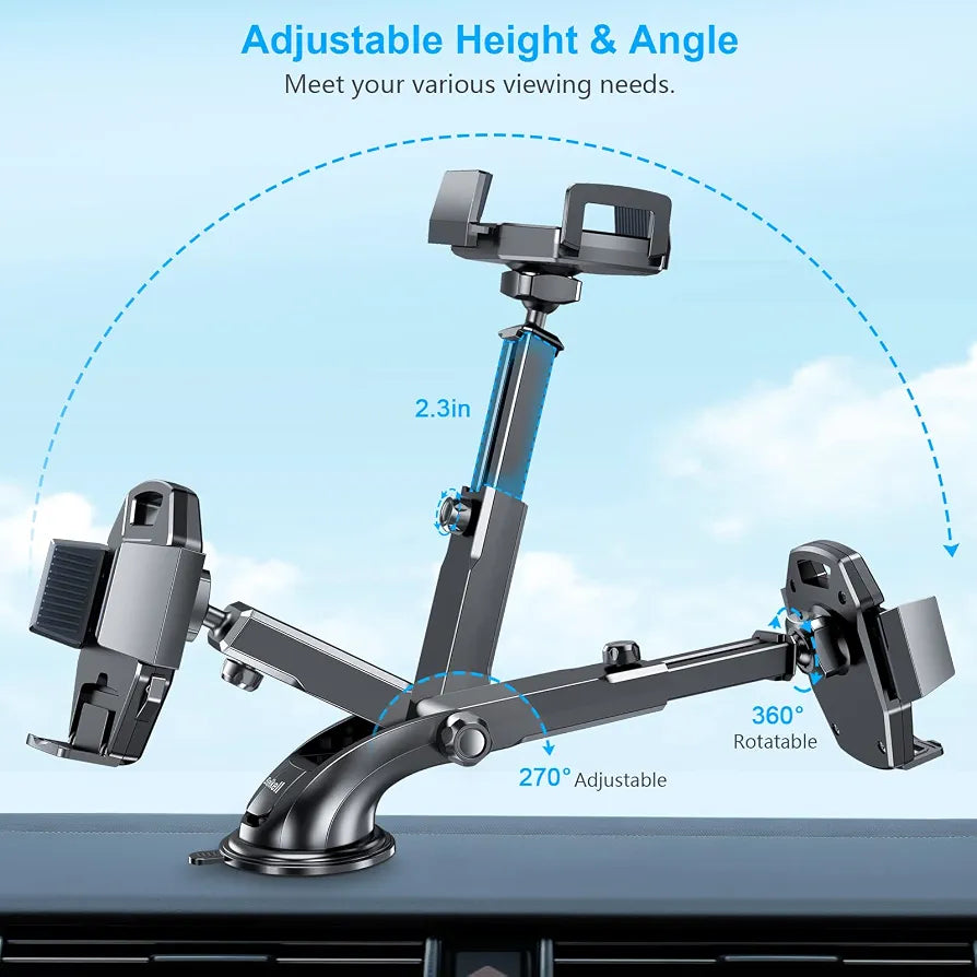 Beikell 360° Rotatable Mobile Car Phone Holder